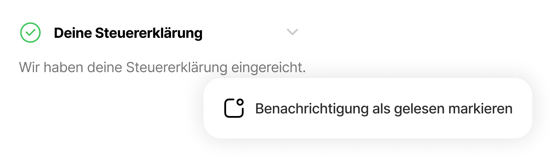 Eine Illustration veranschaulicht, wie einfach eine Steuererklärung mit CONEK ist.